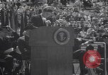 Image of President Kennedy graduation speech Colorado Springs Colorado USA, 1963, second 39 stock footage video 65675080547