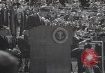Image of President Kennedy graduation speech Colorado Springs Colorado USA, 1963, second 41 stock footage video 65675080547