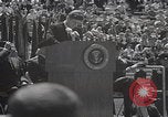 Image of President Kennedy graduation speech Colorado Springs Colorado USA, 1963, second 42 stock footage video 65675080547