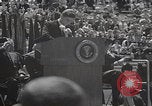 Image of President Kennedy graduation speech Colorado Springs Colorado USA, 1963, second 43 stock footage video 65675080547