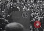 Image of President Kennedy graduation speech Colorado Springs Colorado USA, 1963, second 44 stock footage video 65675080547