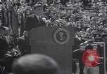 Image of President Kennedy graduation speech Colorado Springs Colorado USA, 1963, second 45 stock footage video 65675080547