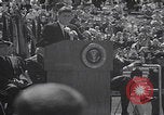 Image of President Kennedy graduation speech Colorado Springs Colorado USA, 1963, second 46 stock footage video 65675080547