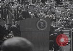Image of President Kennedy graduation speech Colorado Springs Colorado USA, 1963, second 48 stock footage video 65675080547