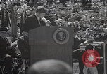 Image of President Kennedy graduation speech Colorado Springs Colorado USA, 1963, second 51 stock footage video 65675080547