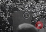 Image of President Kennedy graduation speech Colorado Springs Colorado USA, 1963, second 55 stock footage video 65675080547