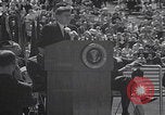 Image of President Kennedy graduation speech Colorado Springs Colorado USA, 1963, second 62 stock footage video 65675080547