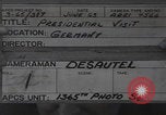 Image of President Kennedy Wiesbaden visit Wiesbaden Germany, 1963, second 3 stock footage video 65675080548