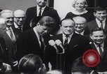 Image of President Kennedy Bob Hope Washington DC USA, 1963, second 11 stock footage video 65675080555