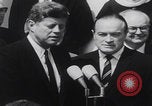 Image of President Kennedy Bob Hope Washington DC USA, 1963, second 17 stock footage video 65675080555
