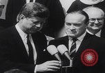 Image of President Kennedy Bob Hope Washington DC USA, 1963, second 18 stock footage video 65675080555