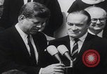 Image of President Kennedy Bob Hope Washington DC USA, 1963, second 19 stock footage video 65675080555
