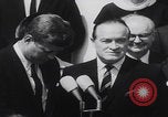 Image of President Kennedy Bob Hope Washington DC USA, 1963, second 24 stock footage video 65675080555