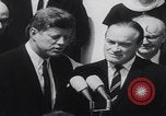 Image of President Kennedy Bob Hope Washington DC USA, 1963, second 29 stock footage video 65675080555