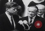 Image of President Kennedy Bob Hope Washington DC USA, 1963, second 30 stock footage video 65675080555