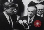 Image of President Kennedy Bob Hope Washington DC USA, 1963, second 31 stock footage video 65675080555