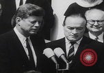 Image of President Kennedy Bob Hope Washington DC USA, 1963, second 34 stock footage video 65675080555