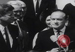 Image of President Kennedy Bob Hope Washington DC USA, 1963, second 56 stock footage video 65675080555