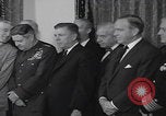 Image of President Kennedy signing Washington DC USA, 1963, second 41 stock footage video 65675080556