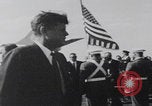 Image of President Kennedy Saturn rocket launch Cape Canaveral Florida USA, 1963, second 19 stock footage video 65675080557