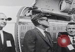 Image of President Kennedy Saturn rocket launch Cape Canaveral Florida USA, 1963, second 31 stock footage video 65675080557