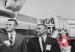 Image of President Kennedy Saturn rocket launch Cape Canaveral Florida USA, 1963, second 35 stock footage video 65675080557