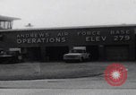 Image of President Kennedy Air Force One Andrews Air Force Base Maryland USA, 1963, second 7 stock footage video 65675080559