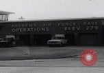 Image of President Kennedy Air Force One Andrews Air Force Base Maryland USA, 1963, second 8 stock footage video 65675080559