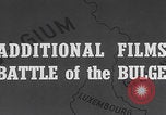 Image of 101st Airborne Bastogne Bastogne Belgium, 1944, second 4 stock footage video 65675080567