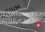 Image of 101st Airborne Bastogne Bastogne Belgium, 1944, second 8 stock footage video 65675080567