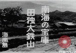 Image of Hainan Island iron ore mining Hainan Island China, 1941, second 5 stock footage video 65675080581