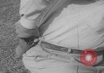 Image of Smith Wesson Model 10 revolver grip United States USA, 1959, second 13 stock footage video 65675080589
