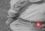 Image of Smith Wesson Model 10 revolver grip United States USA, 1959, second 14 stock footage video 65675080589