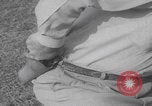 Image of Smith Wesson Model 10 revolver grip United States USA, 1959, second 15 stock footage video 65675080589