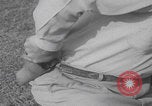 Image of Smith Wesson Model 10 revolver grip United States USA, 1959, second 16 stock footage video 65675080589