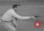 Image of Smith Wesson Model 10 revolver grip United States USA, 1959, second 24 stock footage video 65675080589