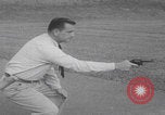 Image of Smith Wesson Model 10 revolver grip United States USA, 1959, second 25 stock footage video 65675080589