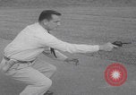 Image of Smith Wesson Model 10 revolver grip United States USA, 1959, second 34 stock footage video 65675080589