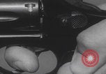 Image of Smith Wesson Model 10 revolver grip United States USA, 1959, second 56 stock footage video 65675080589