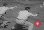 Image of FBI double action shooting United States USA, 1959, second 36 stock footage video 65675080590