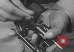 Image of FBI training shooting positions Quantico Virginia USA, 1959, second 62 stock footage video 65675080592