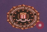 Standbild FBI-Abwehrtaktik United States USA, 1959, aus Sekunde 8 historischem Filmmaterial Videoclip 65675080595