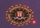 Standbild FBI-Abwehrtaktik United States USA, 1959, aus Sekunde 10 historischem Filmmaterial Videoclip 65675080595
