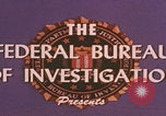 Standbild FBI-Abwehrtaktik United States USA, 1959, aus Sekunde 13 historischem Filmmaterial Videoclip 65675080595