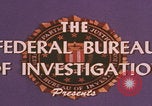 Standbild FBI-Abwehrtaktik United States USA, 1959, aus Sekunde 14 historischem Filmmaterial Videoclip 65675080595