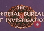 Standbild FBI-Abwehrtaktik United States USA, 1959, aus Sekunde 21 historischem Filmmaterial Videoclip 65675080595