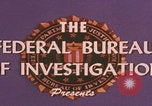 Standbild FBI-Abwehrtaktik United States USA, 1959, aus Sekunde 24 historischem Filmmaterial Videoclip 65675080595