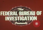 Image of FBI laboratory document examiner Quantico Virginia USA, 1967, second 3 stock footage video 65675080600
