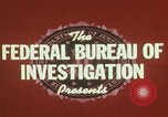 Image of FBI laboratory document examiner Quantico Virginia USA, 1967, second 5 stock footage video 65675080600