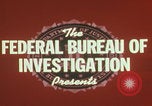 Image of FBI laboratory document examiner Quantico Virginia USA, 1967, second 6 stock footage video 65675080600